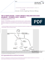 TRT and Fertility - Como Obter o Melhor Dos Dois Mundos - Clomid e HCG - Parte 2 - Ageless Forever