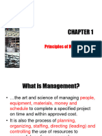 Chapter 1 - Principle of Management