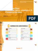 Evaluación Final Análisis de Datos Estadístico II. (Presentación Final)