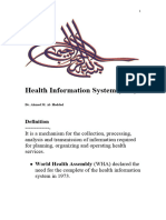 Health Information System