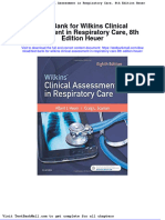 Test Bank For Wilkins Clinical Assessment in Respiratory Care 8th Edition Heuer