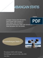 Kesetimbangan Statis