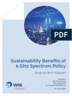 Sustainability Benefitsof 6 GHZ Spectrum Policy 202307