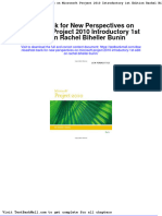 Test Bank For New Perspectives On Microsoft Project 2010 Introductory 1st Edition Rachel Biheller Bunin