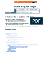 (Notes de Cours MOOC GDP) Management D'equipe Projet