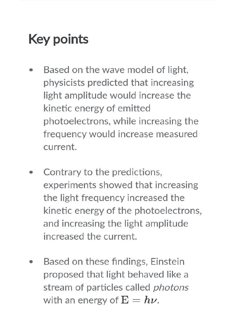 Photoelectric Effects | PDF
