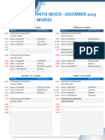 Jadual Uji Rintis Moeis 2023