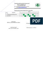 JADWAL PEMANTAUAN DAN EVALUASI PROGRAM GIZI