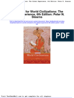 Test Bank For World Civilizations The Global Experience 6th Edition Peter N Stearns
