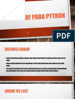 Array Pada Python
