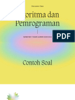 Algoritma Dan Pemrograman