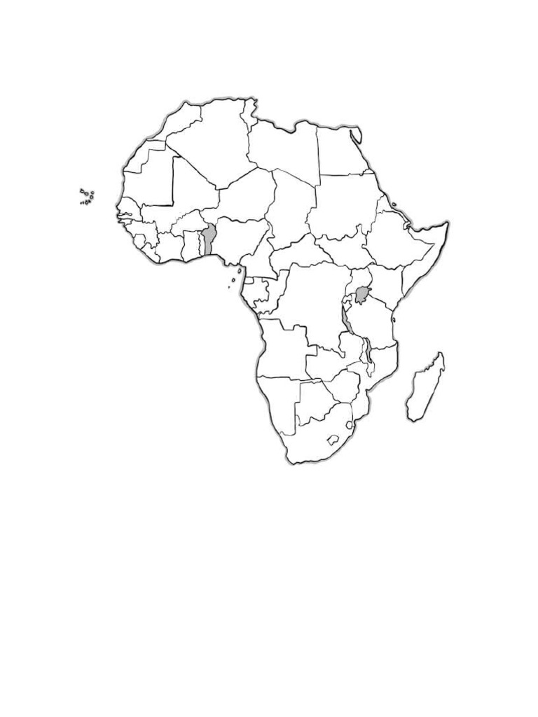 MAP OF AFRICA TO PRINT visual data 2