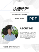 Exploratory Data Analytics With SQL