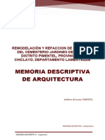 M Descriptiva - Arquitectura