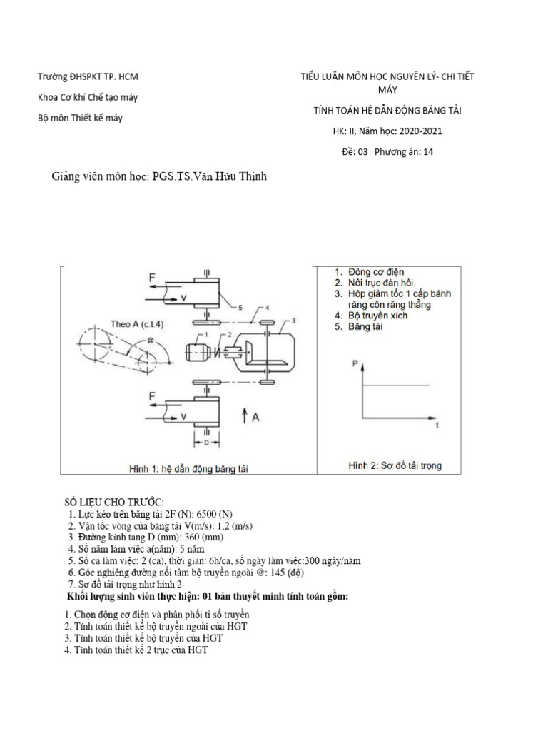 Tieu Luan Nguyen Ly Chi Tiet May | PDF