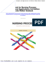 Test Bank For Nursing Process Concepts and Applications 3rd Edition Wanda Walker Seaback