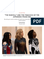 "The Marvels" and The Paradox of The Superhero Franchise - The New Yorker