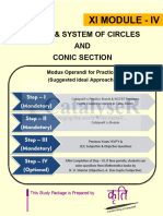 Mathematics - Circles - System of Circles and Conic Section - Complete Module