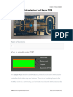 An Introduction To 2 Layer PCB