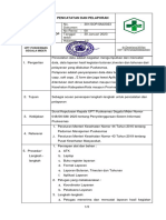 Sop Pencatatan Dan Pelaporan PDF