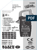 True RMS: 600 A AC/DC Auto-Ranging Digital Clamp Meter