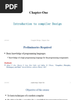 001chapter One - Introduction To Compiler Design