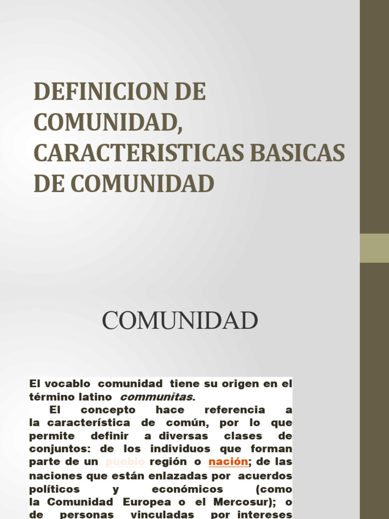 COMUNIDAD DEFINICION visual data 4