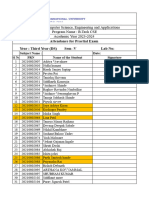 DS - Lab - Attendance Sheet