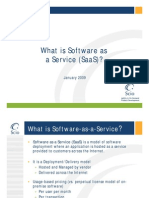 What is Software as a Service SaaS