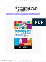 Test Bank Pharmacology and The Nursing Process 9th Edition Lilley Collins Snyder