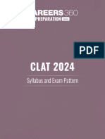 CLAT Syllabus 2024 PDF