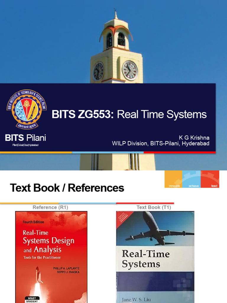 Bits Zg553 Real Time Systems L-2 KGK | PDF | Real Time Computing ...