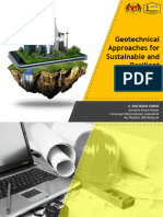 Geotechnical Approaches For Sustainable and Resilient Architectural Design