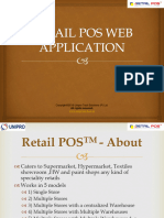 Retail POS Web Application 