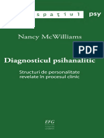 Diagnosticul Psihanalitic Nancy McWilliams