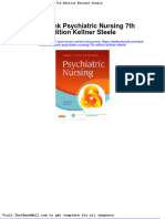 Test Bank Psychiatric Nursing 7th Edition Keltner Steele