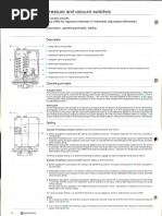 01PR62 - FOX K3 F4S1/M3 MIN/MAX PRESSURE SWITCH WITH CONNECTOR - 1/4 - FOX