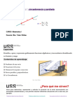 Clase 11 - Geometría Análitica