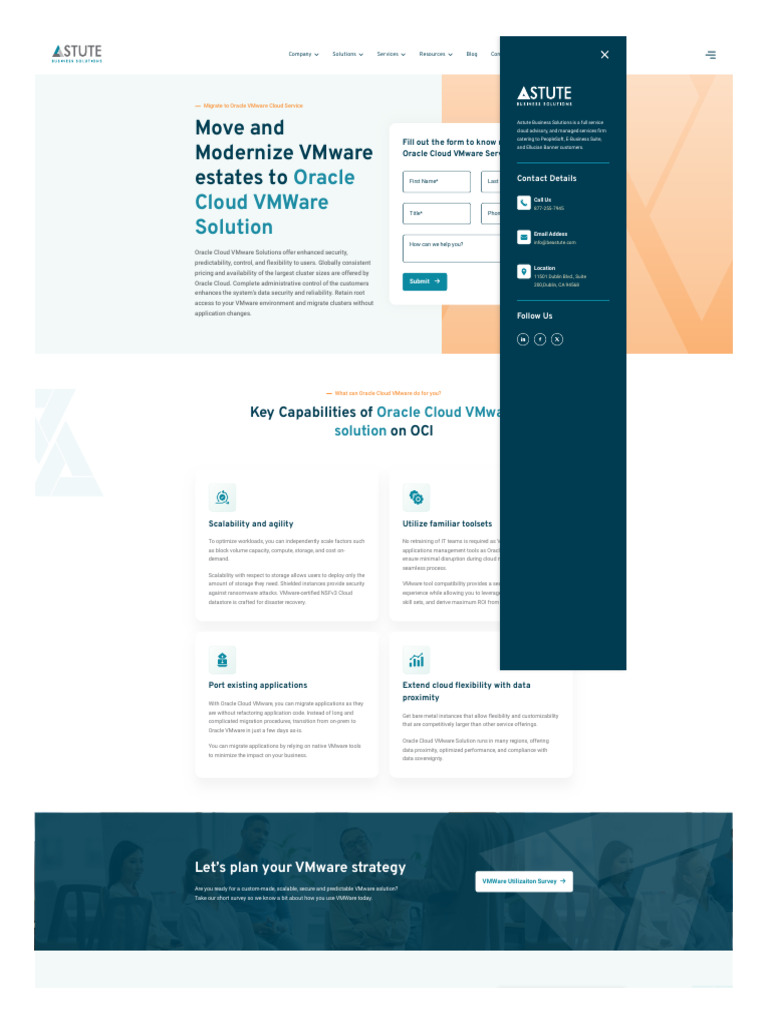 Migrate To Oracle VMware Cloud Service. | PDF | Cloud Computing ...
