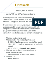 Comptia Aplus2201101 2 1 1 Ports and Protocols