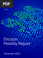 Ericsson Mobility Report November 2023