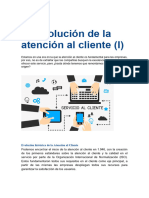 Evolucion Del Servicio Al Cliente