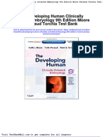 The Developing Human Clinically Oriented Embryology 9th Edition Moore Persaud Torchia Test Bank