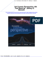 The Essential Cosmic Perspective 6th Edition Test Bank Jeffrey o Bennett