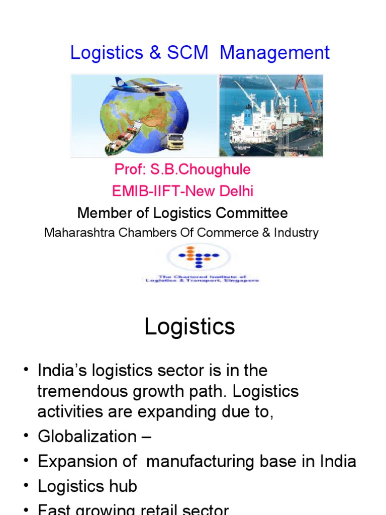 Logistics & SCM (Introduction) | PDF | Logistics | Supply Chain Management