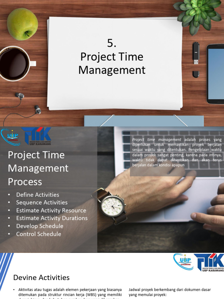 Manajemen Waktu Proyek: Proses dan Teknik | PDF | Komputer