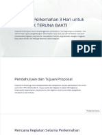 Proposal Perkemahan 3 Hari Untuk SMA YPPK TERUNA BAKTI