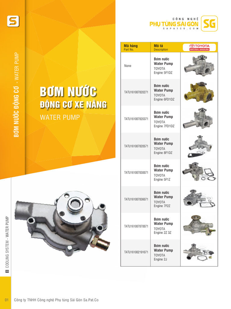 Water Pump PDF Vehicle Technology Engine Technology