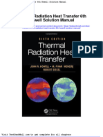 Thermal Radiation Heat Transfer 6th Howell Solution Manual