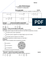 DS5 Mathématiques 4ème